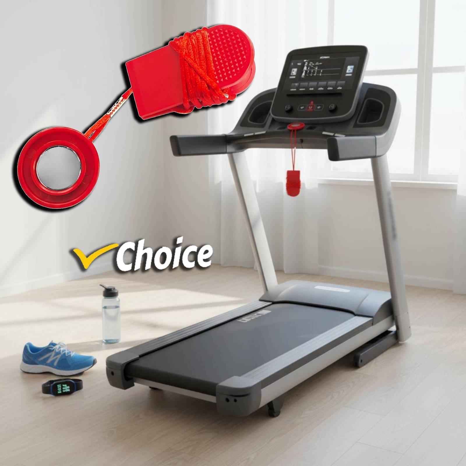 Home Security Training - Treadmill Accessories Emergency Stop Treadmill Safety
