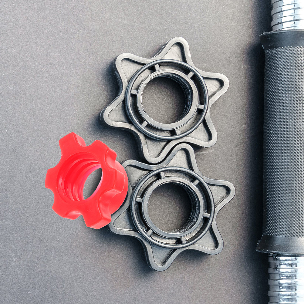 Home Security Training - 4Pcs Barbell Nut Accessories Dumbbell Screw