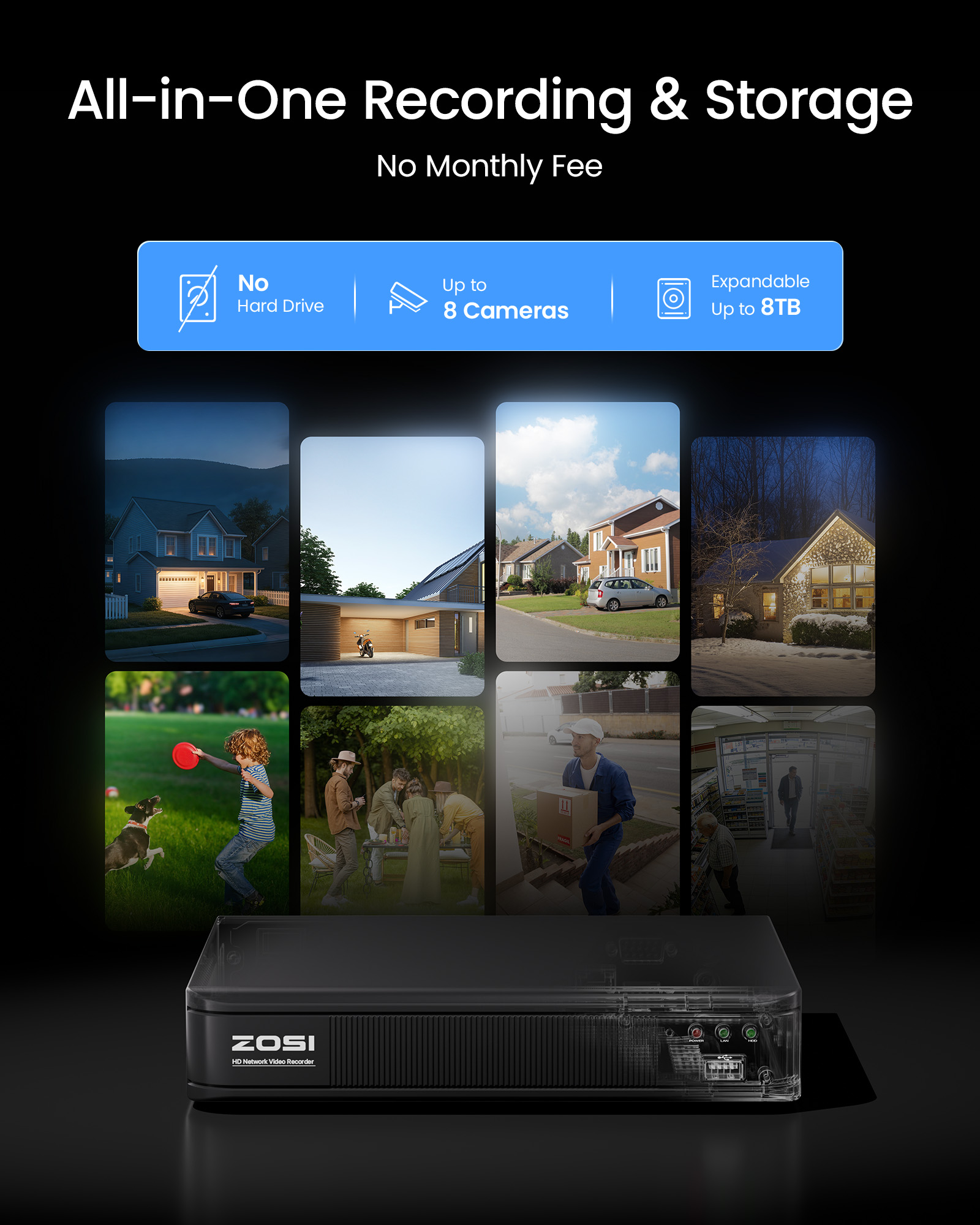 ZOSI 3K Lite Wired CCTV Securi - Home Security And Camera System review and price