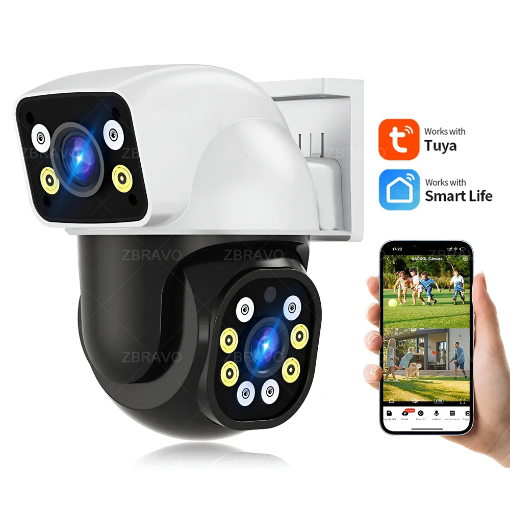 Smartlife 8MP WiFi Tuya Outdoo - Home Security Monitoring Service review and price