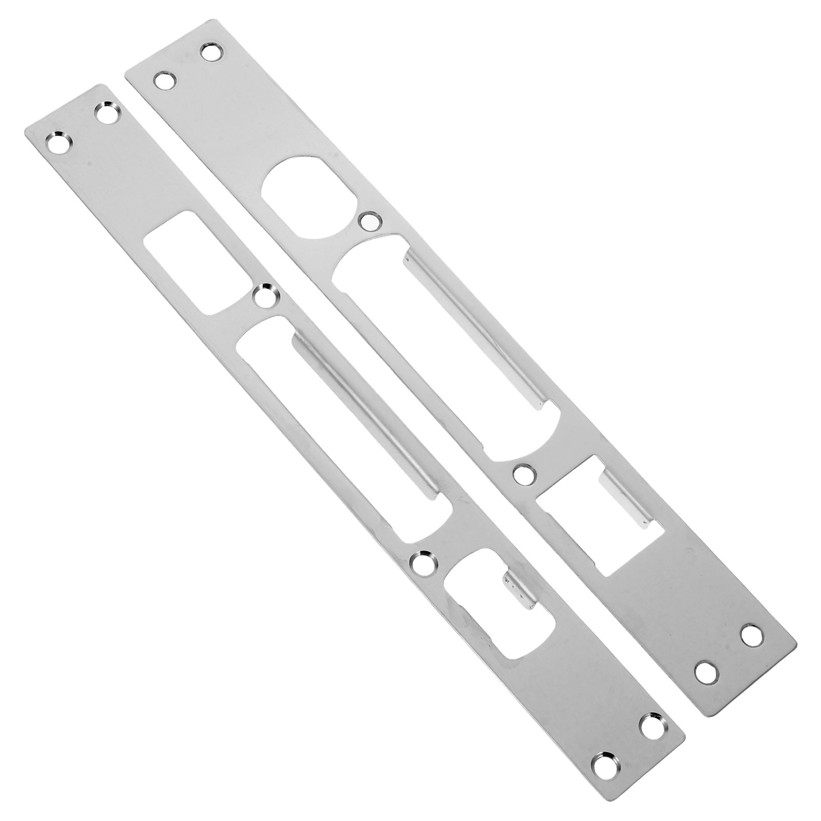 2Pcs Solid Stainless Steel Doo - Home Security Bars review and price
