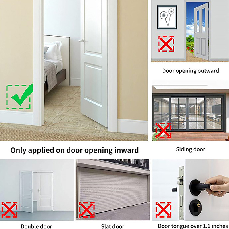 New#1PC Door Lock Security For - Home Security Jammers review and price