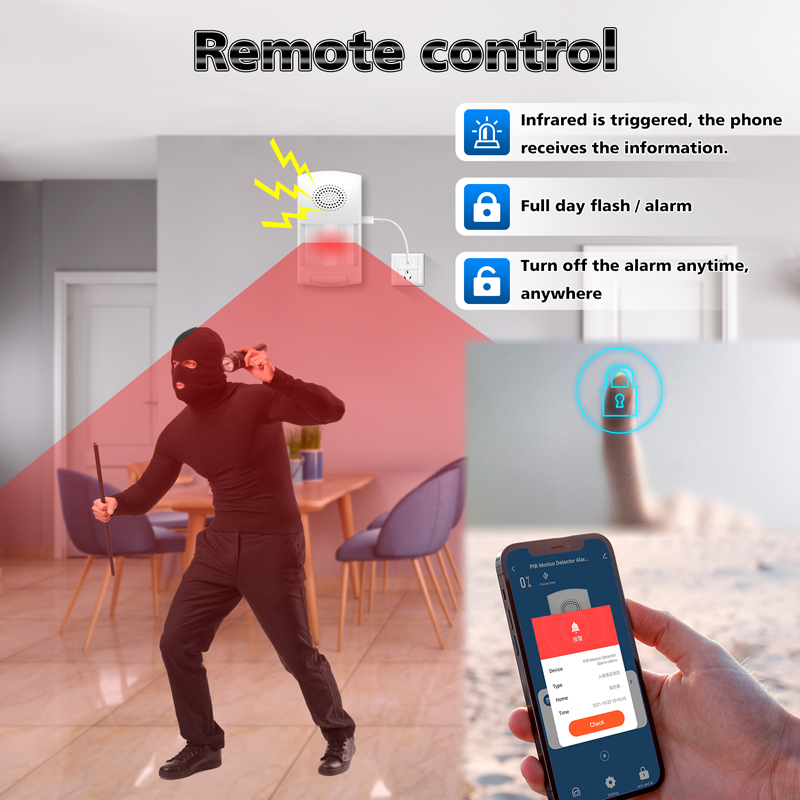 Tuya WiFi Smart Home Burglar A - Pet Immune Pir Sensor review and price