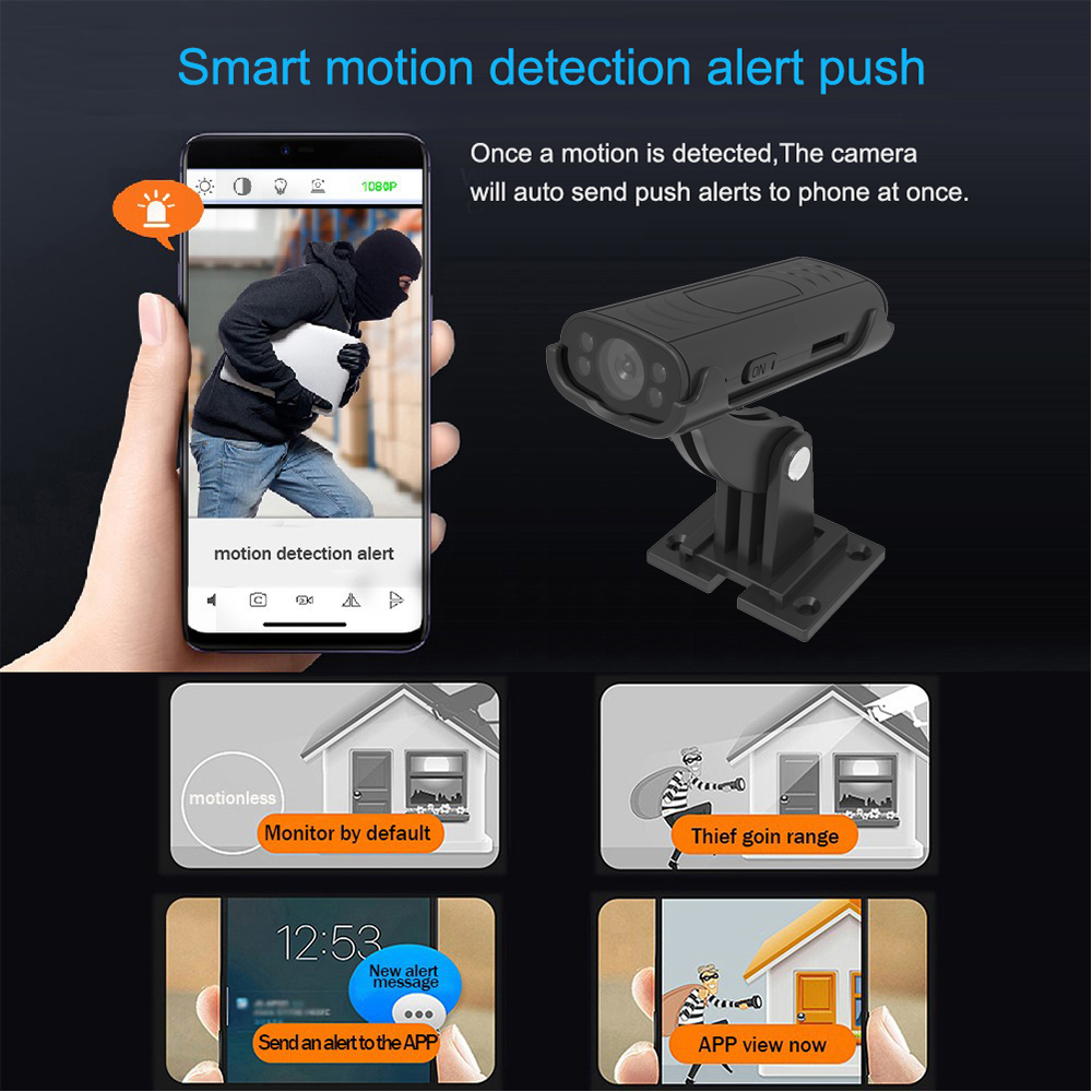 Mini Wireless WiFi Home Securi - Home Security Monitoring Service review and price