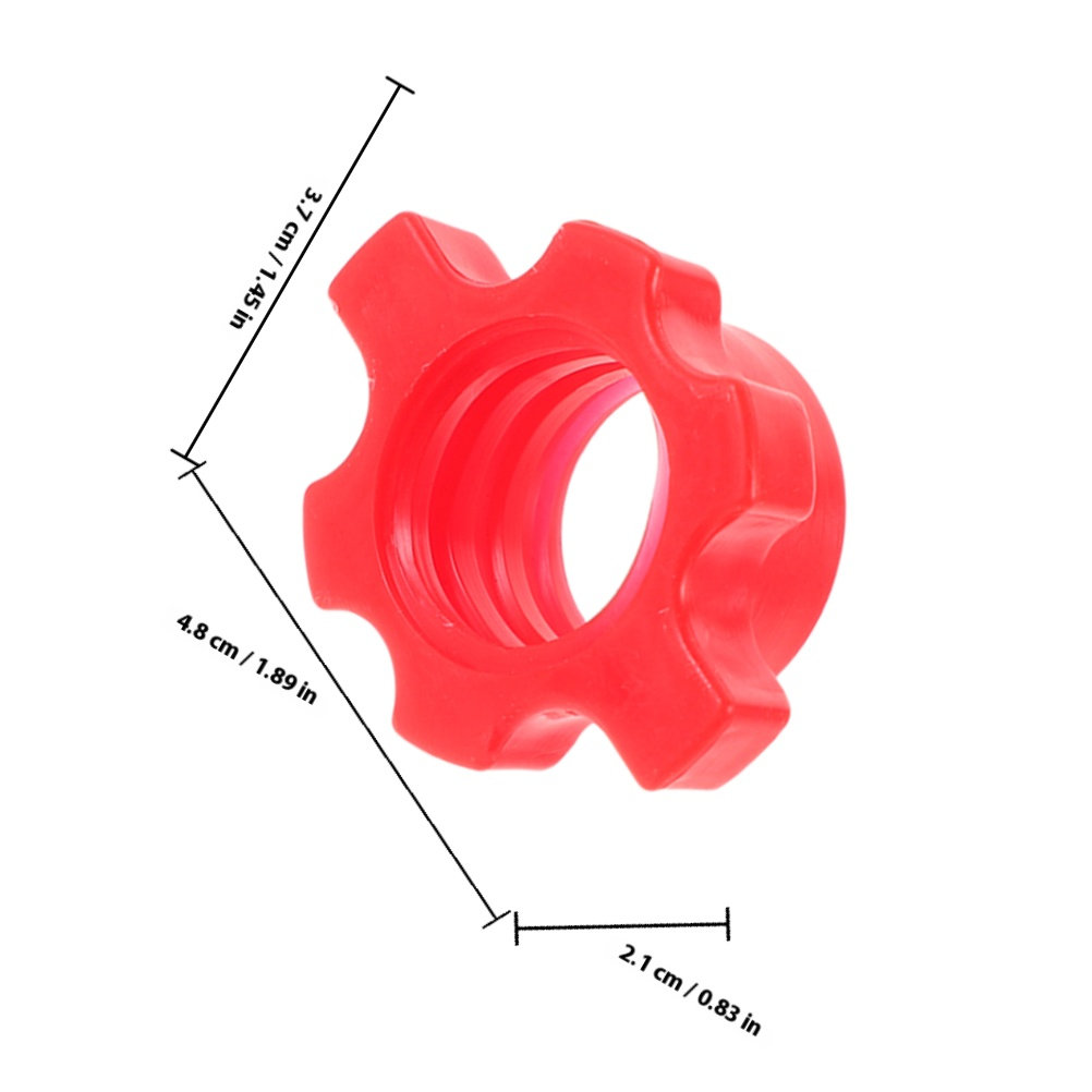 4Pcs Barbell Nut Accessories D - Home Security Training review and price