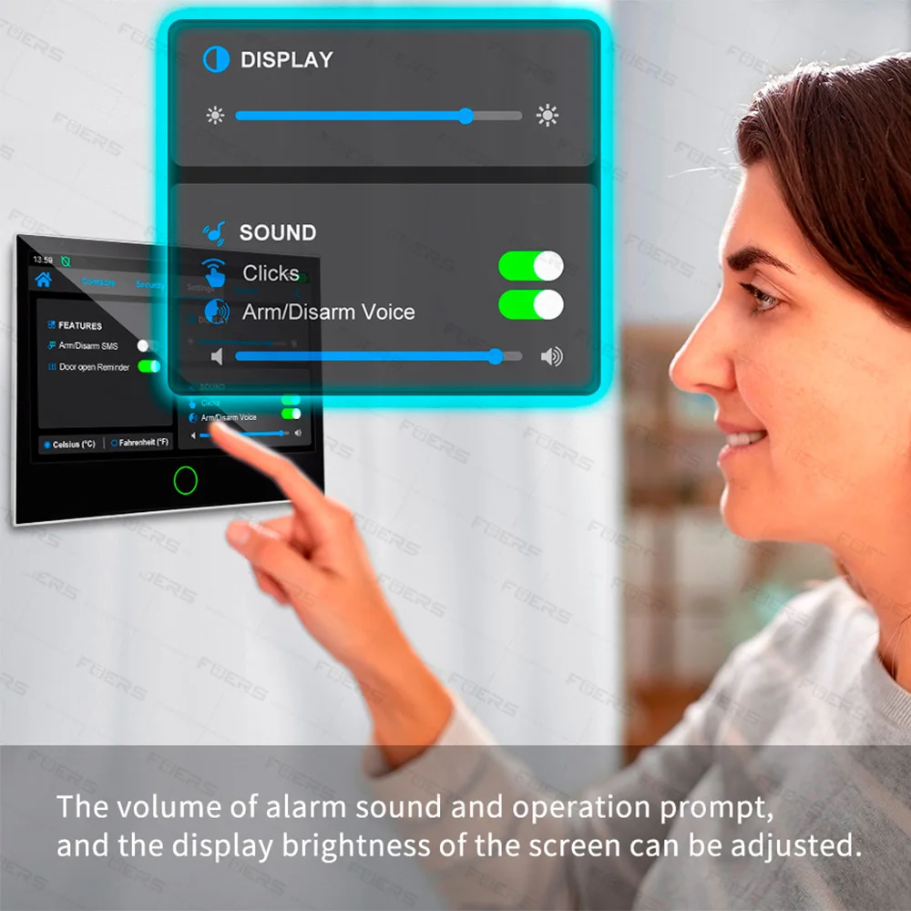 FUERS 7 Inch Screen 4G LTE Tuy - Home Security And Camera System review and price
