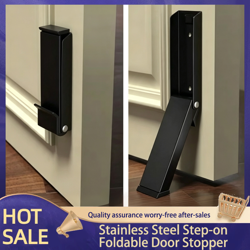 Upgraded No Drill Door Stopper - Home Security Jammers review and price