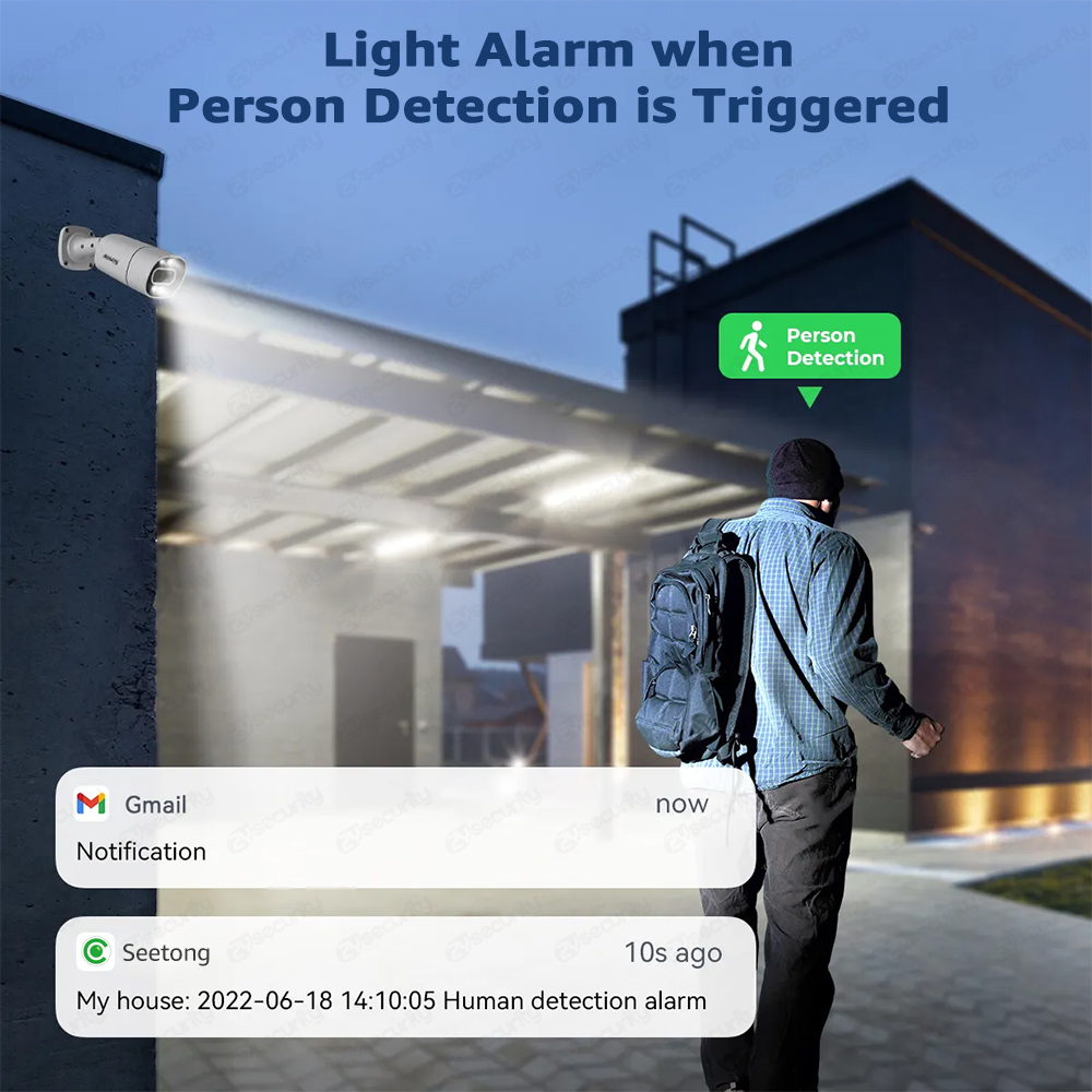 4K PoE Security Camera System  - Home Security And Camera System review and price