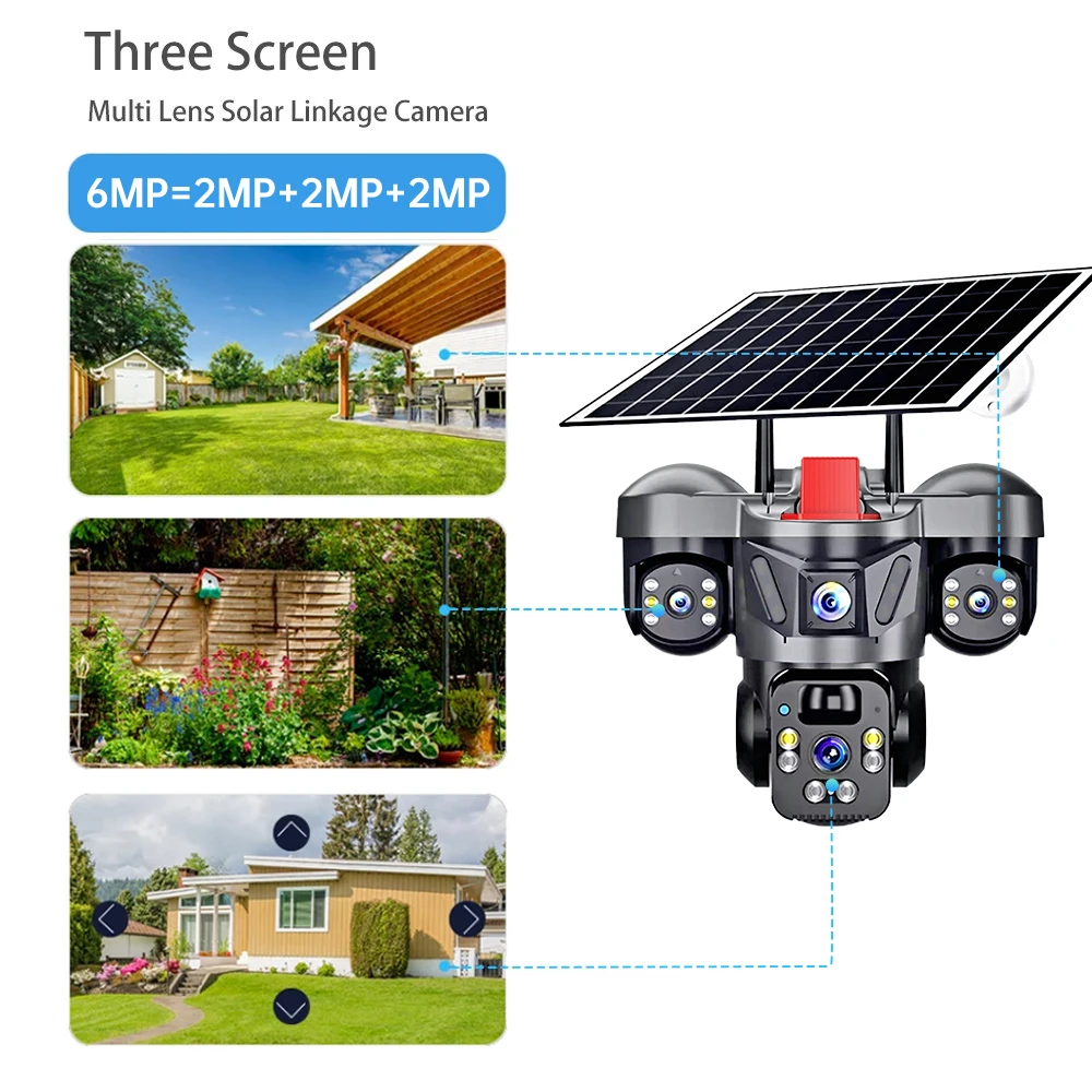 KERUI V380 Pro Outdoor PTZ 6MP - Home Security Monitoring Service review and price