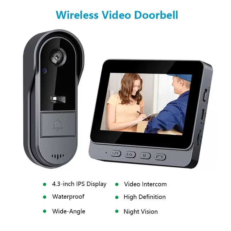 Outdoor Wireless Intercom Door - Home Security Lights Outdoors review and price