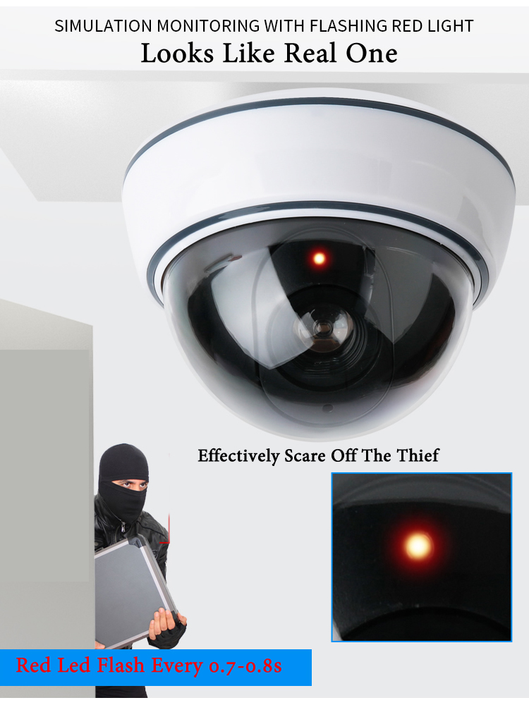 Creative Black/White Fake Dome - Home Security And Camera System review and price